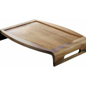 Lipper International Reversible Serving Tray Brown